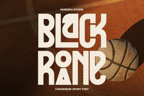 Black Roane: A Bold Condensed Font for Modern Sports Branding