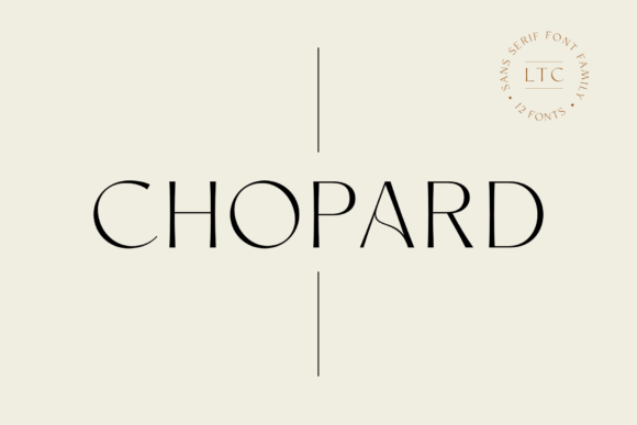 Chopard: The Modern Sans Serif That Elevates Every Design