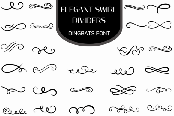 Elegant Swirl Dividers: Adding Flow to Your Projects