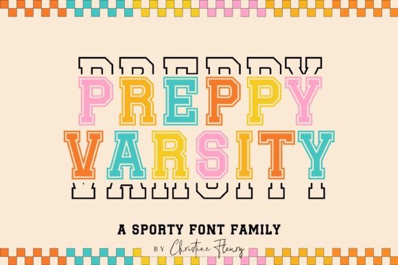 Get the Varsity College Vibe with Preppy Varsity