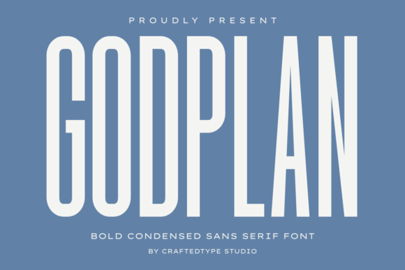Godplan: Command Attention with This Condensed Sans Serif