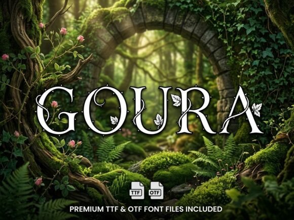 Goura: A Display Font for Unforgettable Design