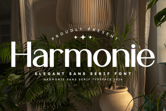 Harmonie: The Sans Serif Font for Modern Elegance