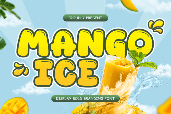 Mango Ice: The Sweet & Fresh Font for Vibrant Designs