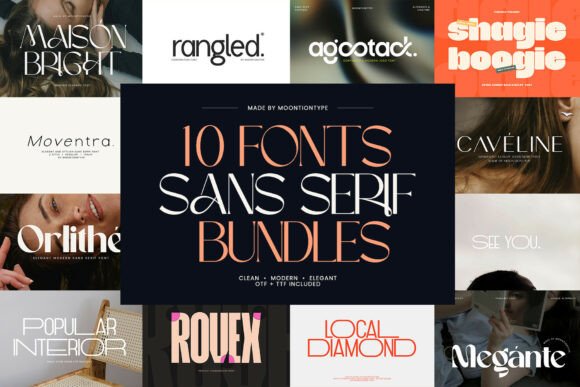 Modern Sans Serif Bundles: A Complete Designer's Guide