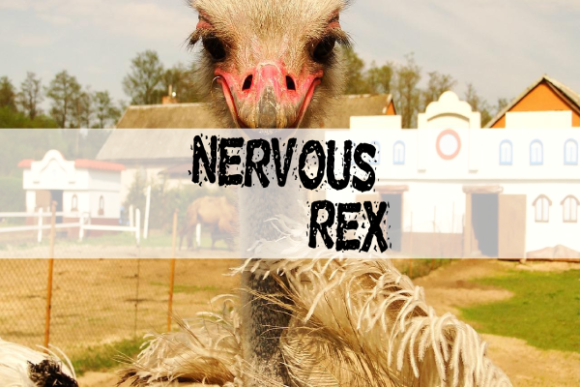 Nervous Rex: A Shredded Display Font for Maximum Impact
