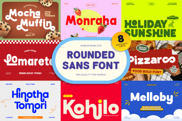 Rounded Sans Bundle: Your Friendly Type Toolkit
