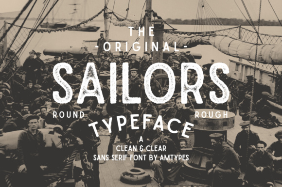 Sailors: A Vintage Typeface for Modern Brands