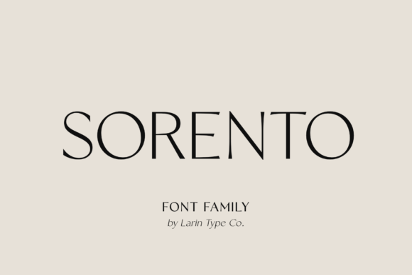 Sorento Regular: A Modern Serif for Timeless Projects
