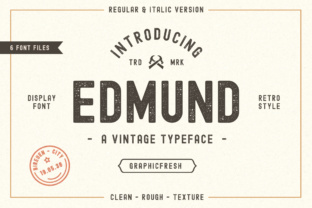 The Edmund: A Font with Vintage Soul for Modern Projects