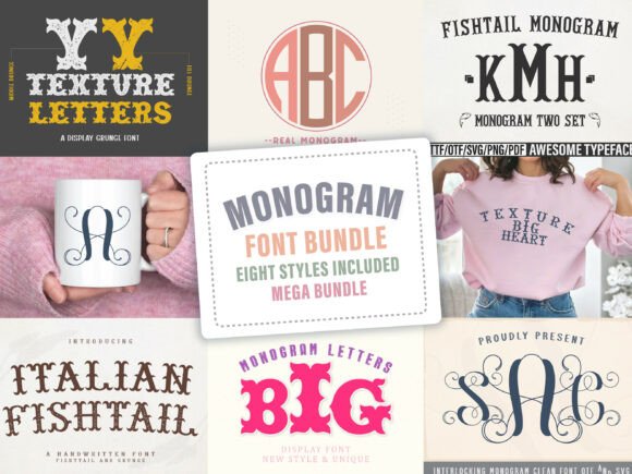 The Monogram Bundle: Eight Styles for Every Creative Vision