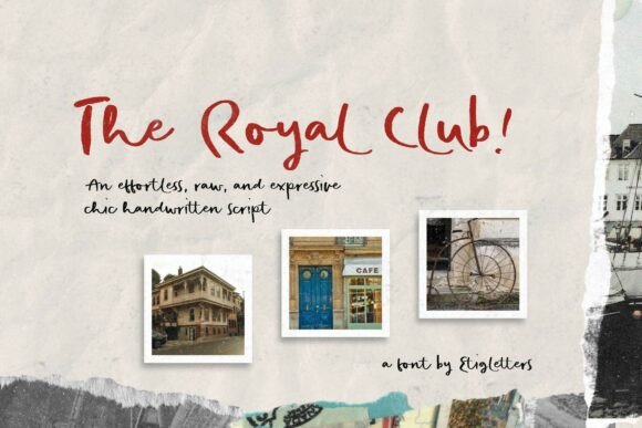 The Royal Club: A Font That Captures Effortless Charm