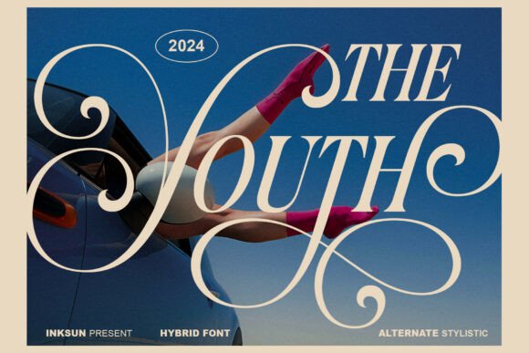The Youth: A Hybrid Typeface for Bold Visual Narratives