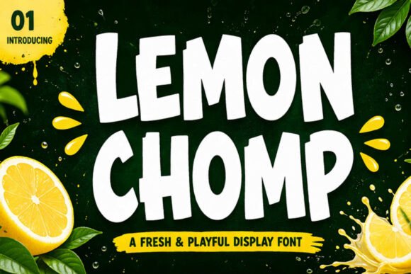 Unlocking Vibrancy: A Deep Dive into the Lemon Chomp Typeface