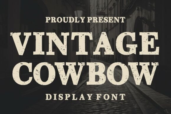 Vintage Cowboy: Rugged Charm for Modern Branding